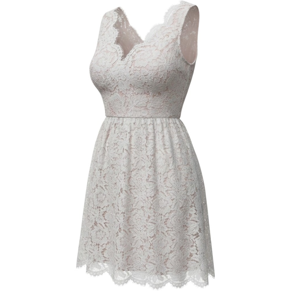 Lulus Lace Midi Dress Womens XL White NWT V-Neck Sleeveless Floral Cocktail